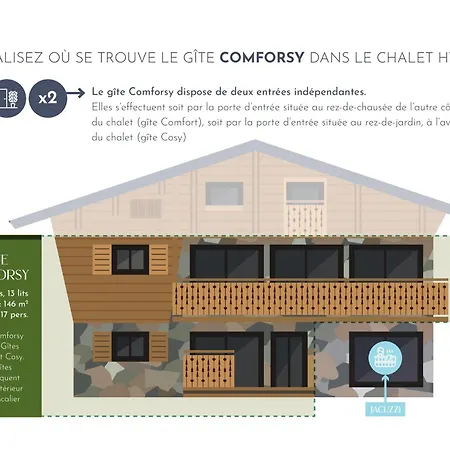 Hygge Lary - De Standing En Coeur De Village Des Pyrenees Saint-Lary-Soulan